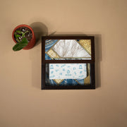 Firestone Blue Tissue Box